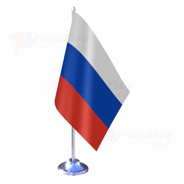 Russia Single Table Flag