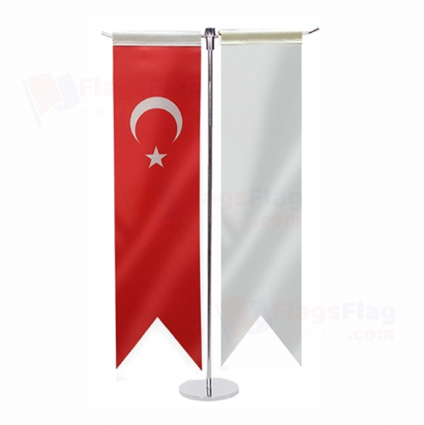 Russia T Table Flag