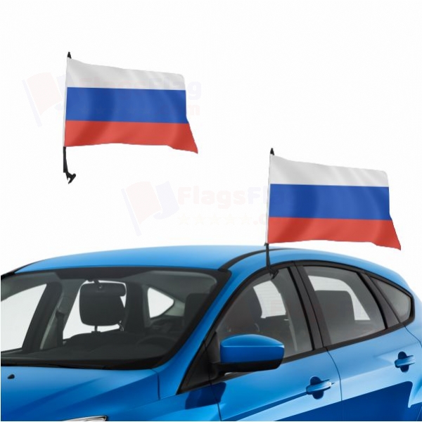 Russia Vehicle Convoy Flag