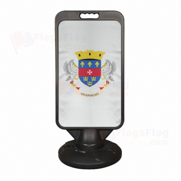 Saint Barthelemy Plastic Advertising Pontoon