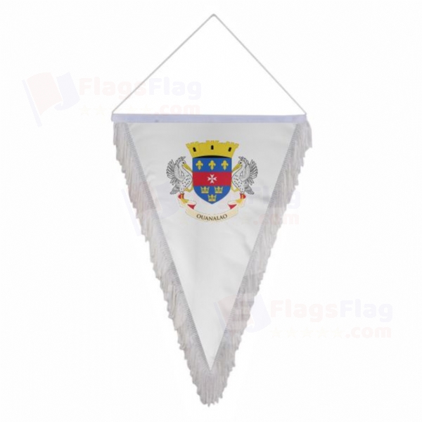 Saint Barthelemy Triangle Fringed Streamers