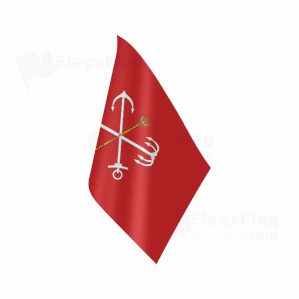 Saint Petersburg Table Flag