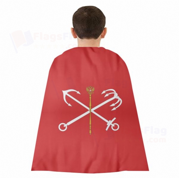 Saint Petersburg Woven Fabric Cloak Digital Printing