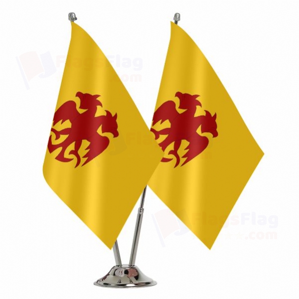 Saladin Ayyubi Binary Table Flag