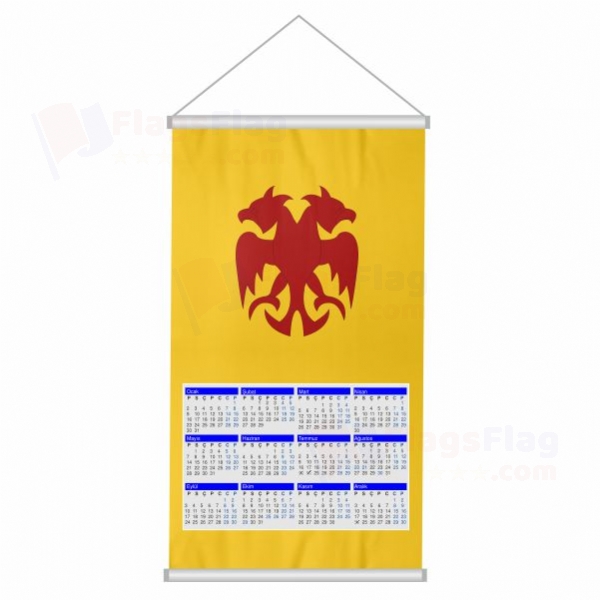 Saladin Ayyubi Woven Fabric Digital Printing Calendar
