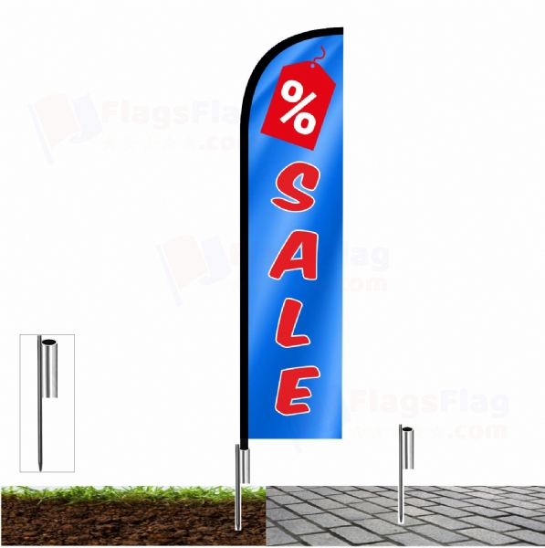Sale Advertising Flags