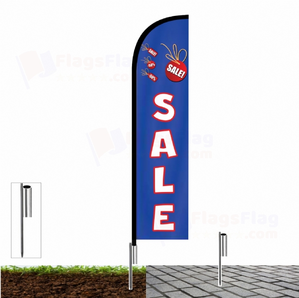 Sale Beach Flag and Sail Flag