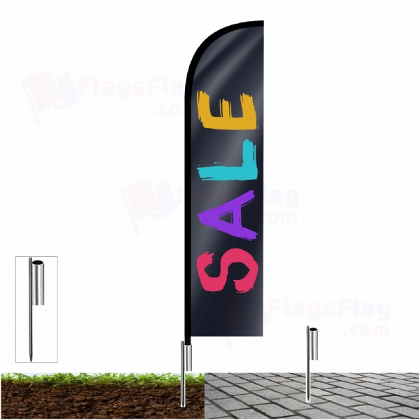 Sale Shop Front Flags