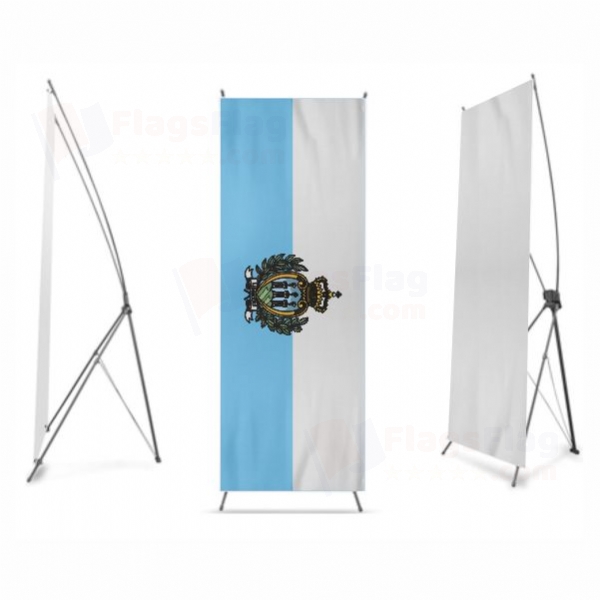 San Marino Digital Print X Banner