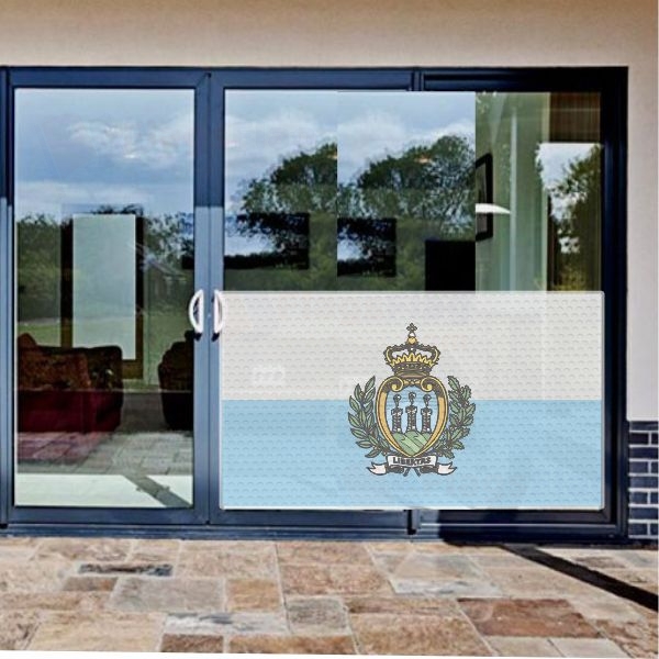 San Marino Glass Film San Marino One Way Vision Printing