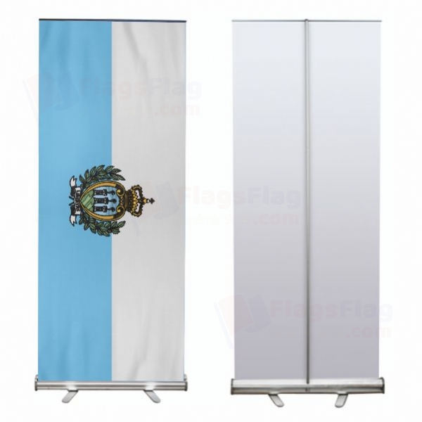 San Marino Roll Up Banner