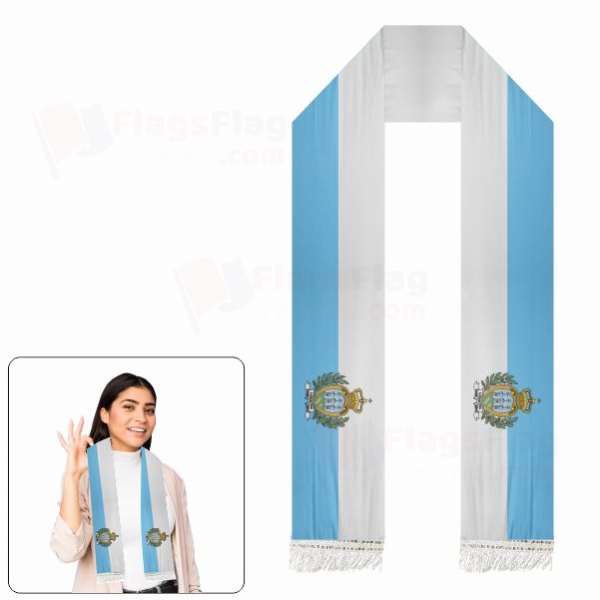 San Marino Scarf Digital Printing