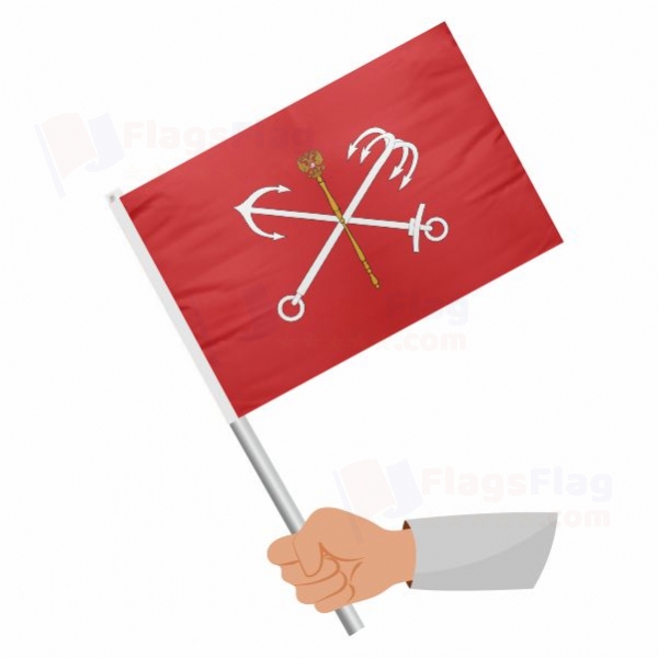 Sankt Peterburg Stick Flag