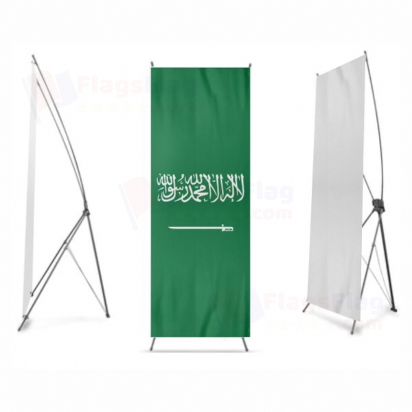 Saudi Arabia Digital Print X Banner