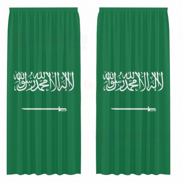Saudi Arabia Digital Printed Curtains