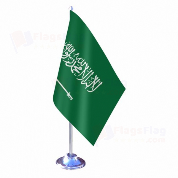 Saudi Arabia Single Table Flag