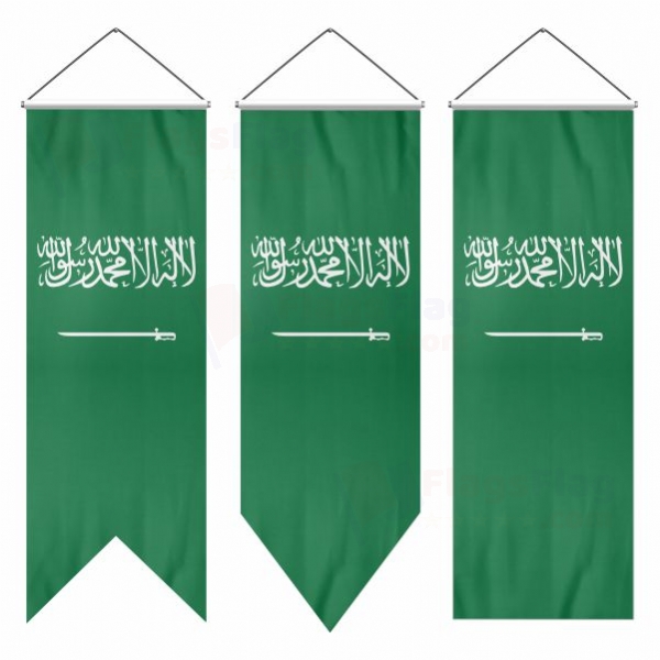 Saudi Arabia Swallowtail Flags