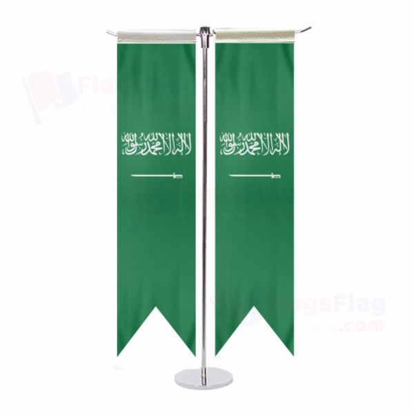 Saudi Arabia T Table Flag