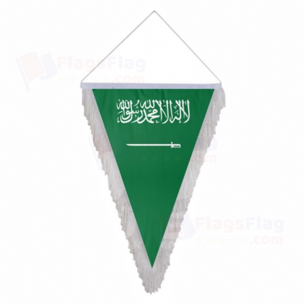 Saudi Arabia Triangle Fringed Streamers
