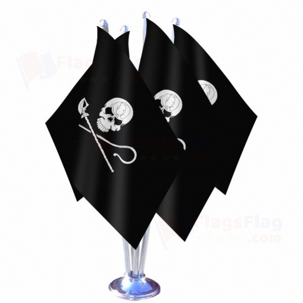 Sea Shepherd Quadruple Table Flag