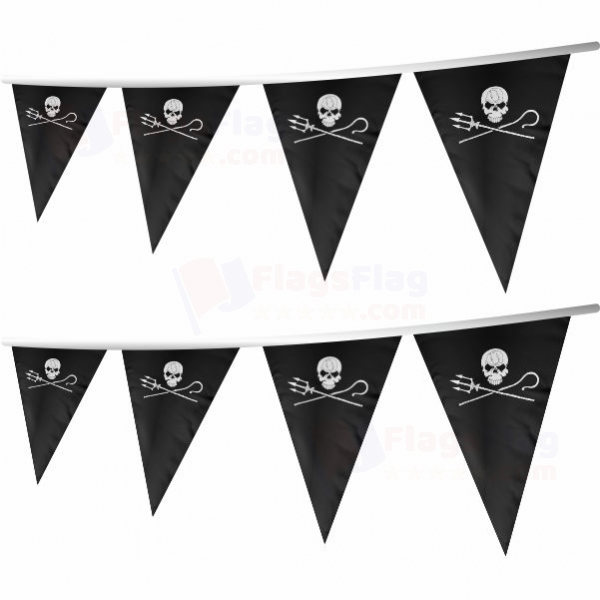 Sea Shepherd Stringed Triangle Flag