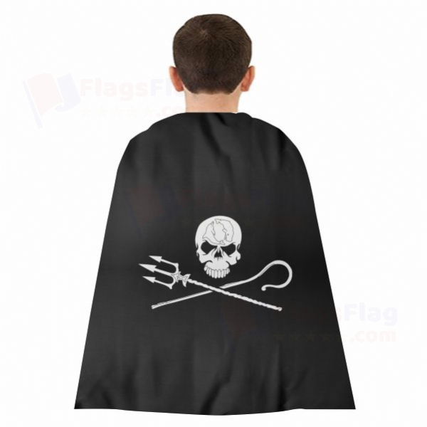 Sea Shepherd Woven Fabric Cloak Digital Printing