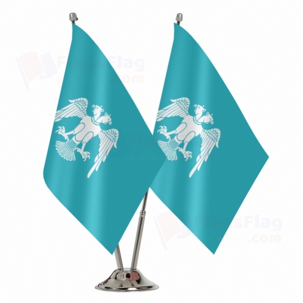 Seljuk Empire Binary Table Flag