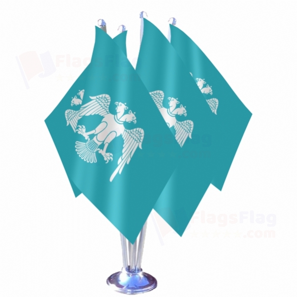 Seljuk Empire Quadruple Table Flag