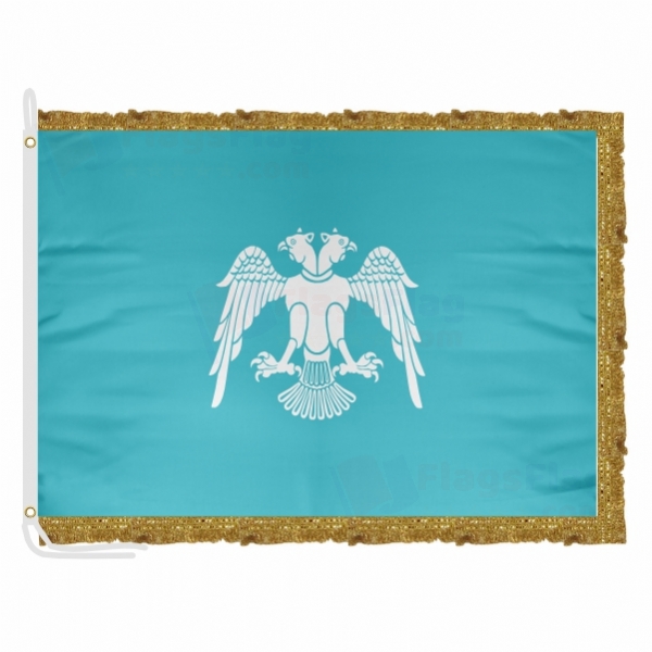 Seljuk Empire Satin Office Flag