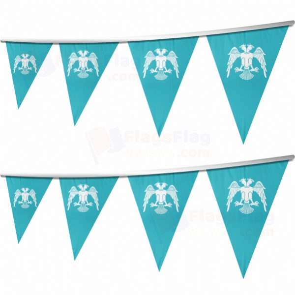 Seljuk Empire Stringed Triangle Flag