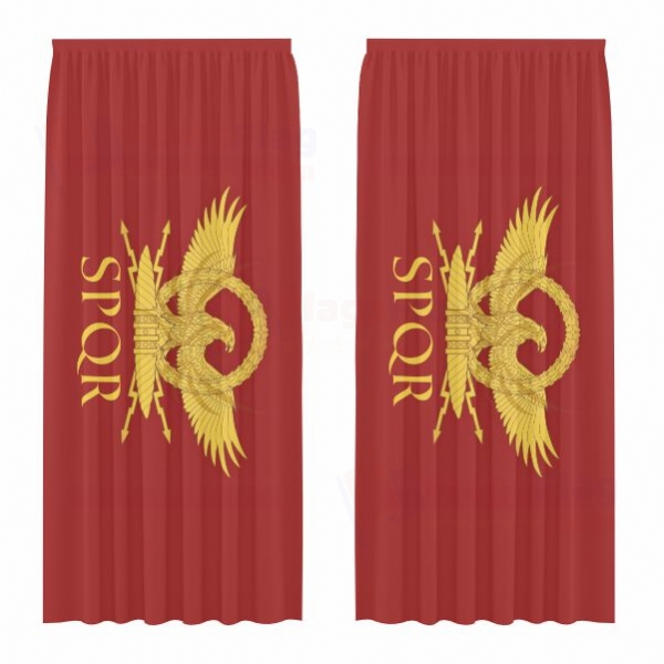 Senate Of The Roman Empire Digital Printed Curtains