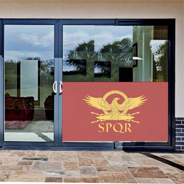Senate Of The Roman Empire Glass Film Senate Of The Roman Empire One Way Vision Printing