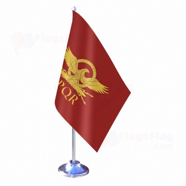Senate Of The Roman Empire Single Table Flag