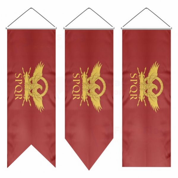 Senate Of The Roman Empire Swallowtail Flags