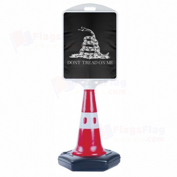 Siyah Dont Tread On Me Medium Road Advertisement Barge