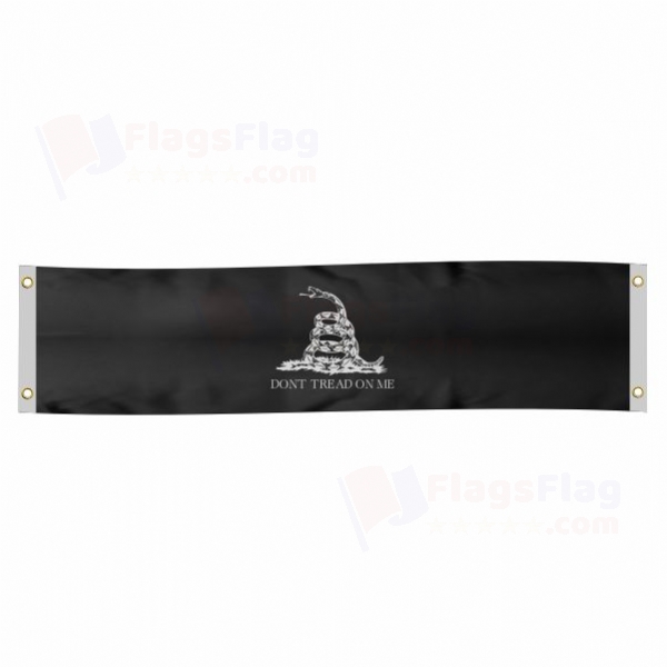 Siyah Dont Tread On Me Poster Banner