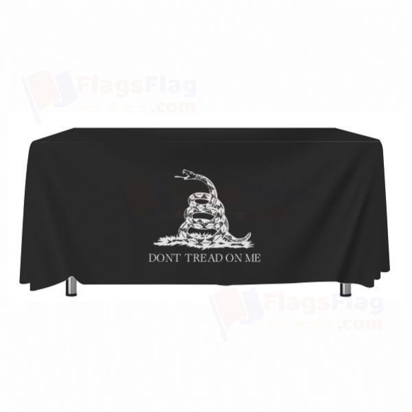 Siyah Dont Tread On Me Tablecloth Models