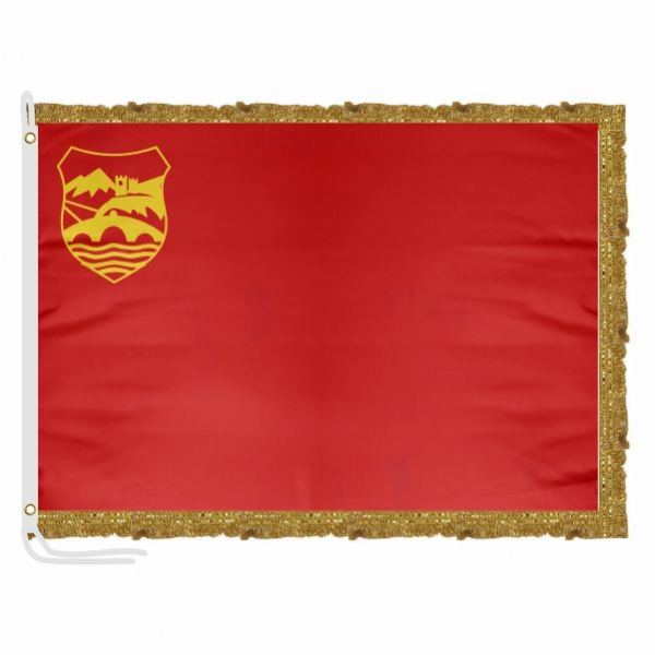 Skopje Satin Office Flag