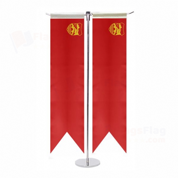 Skopje T Table Flags