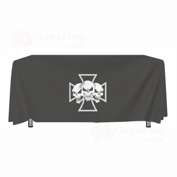 Skull �ron Cross Tablecloth Models