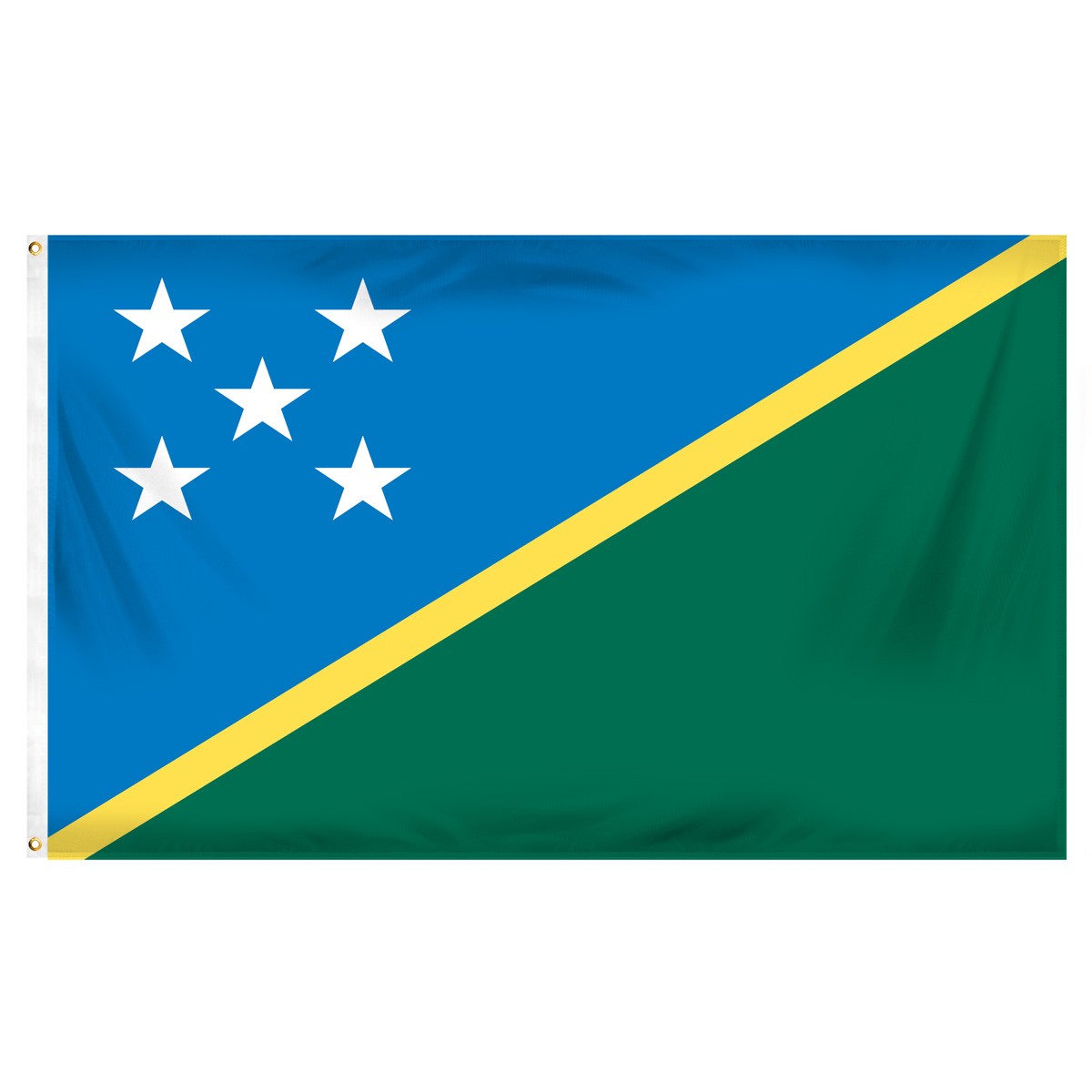 Solomon Islands L Table Flags