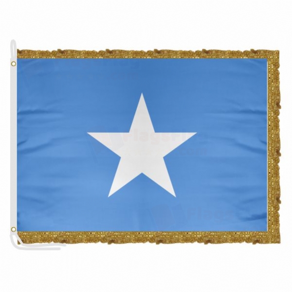 Somalia Satin Office Flag