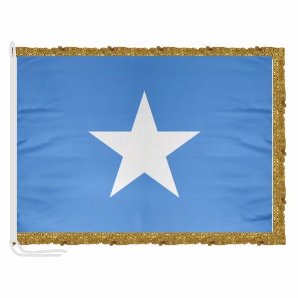 Somalia Satin Office Flag