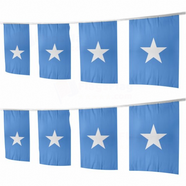 Somalia Square String Flags