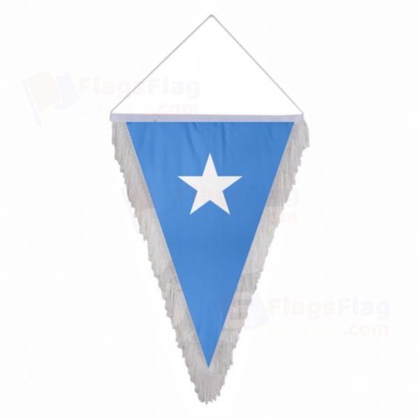 Somalia Triangle Fringed Streamers