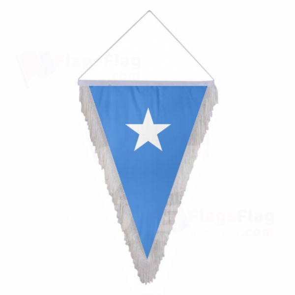 Somalia Triangle Fringed Streamers