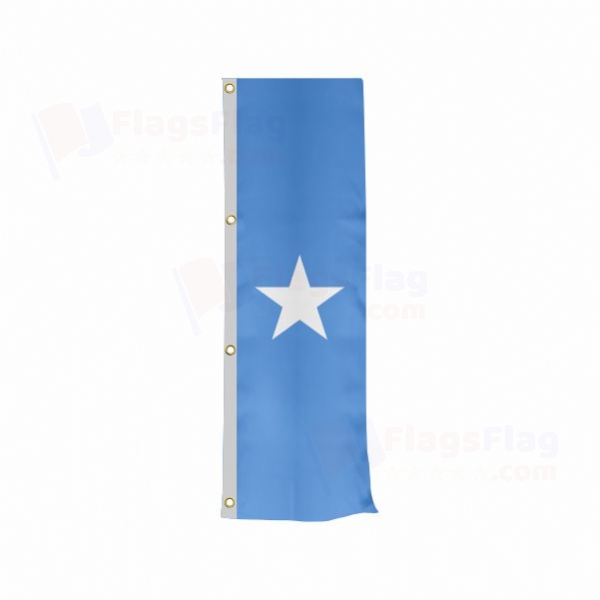 Somalia Vertically Raised Flags