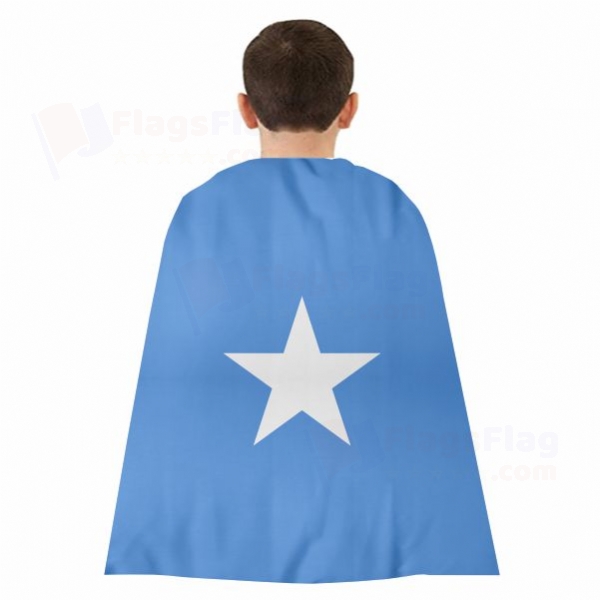 Somalia Woven Fabric Cloak Digital Printing