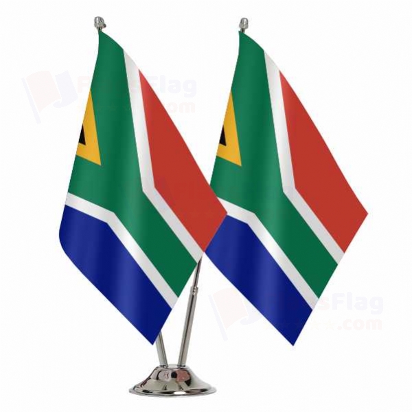 South Africa Binary Table Flag