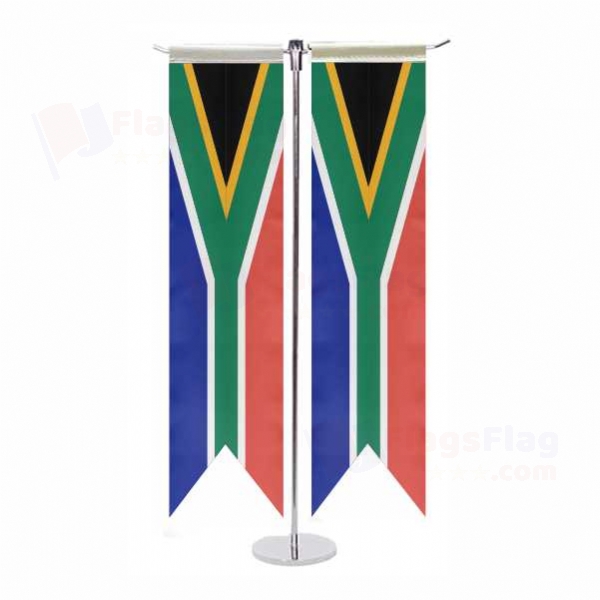 South Africa T Table Flag